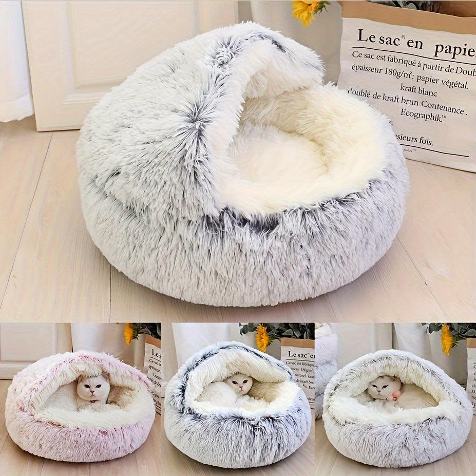 Cama Redonda Luxuosa para Pets