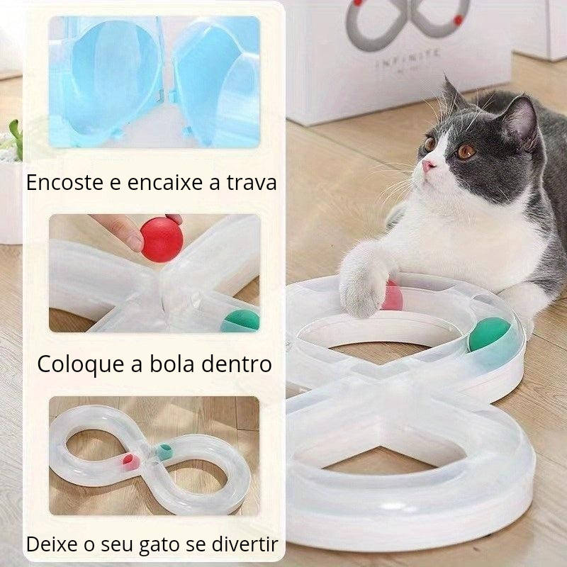 Brinquedo Pista Desmontável para Pets