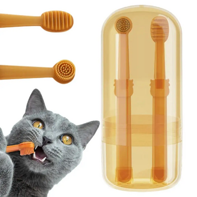 kit de Escovação de dente de Silicone para Pets