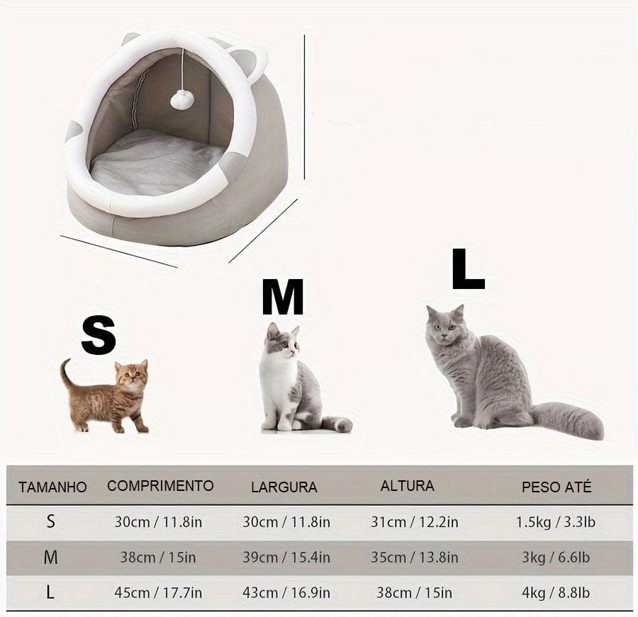 Cama Oca Grande Super Aconchegante para Gatos